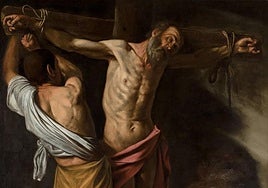 'La Crucifixión de San Andrés', de Caravaggio.