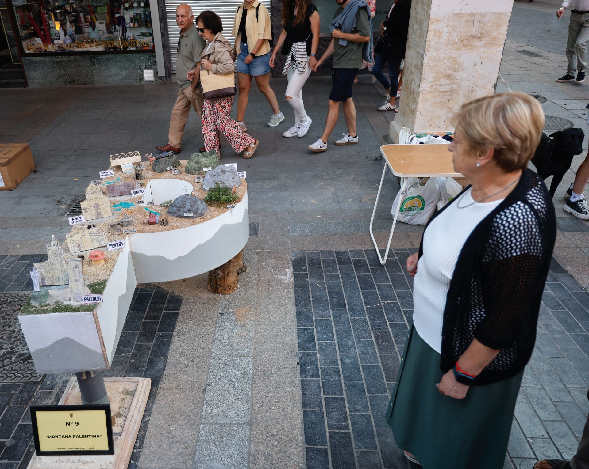 Concurso de las esculturas con forma de P