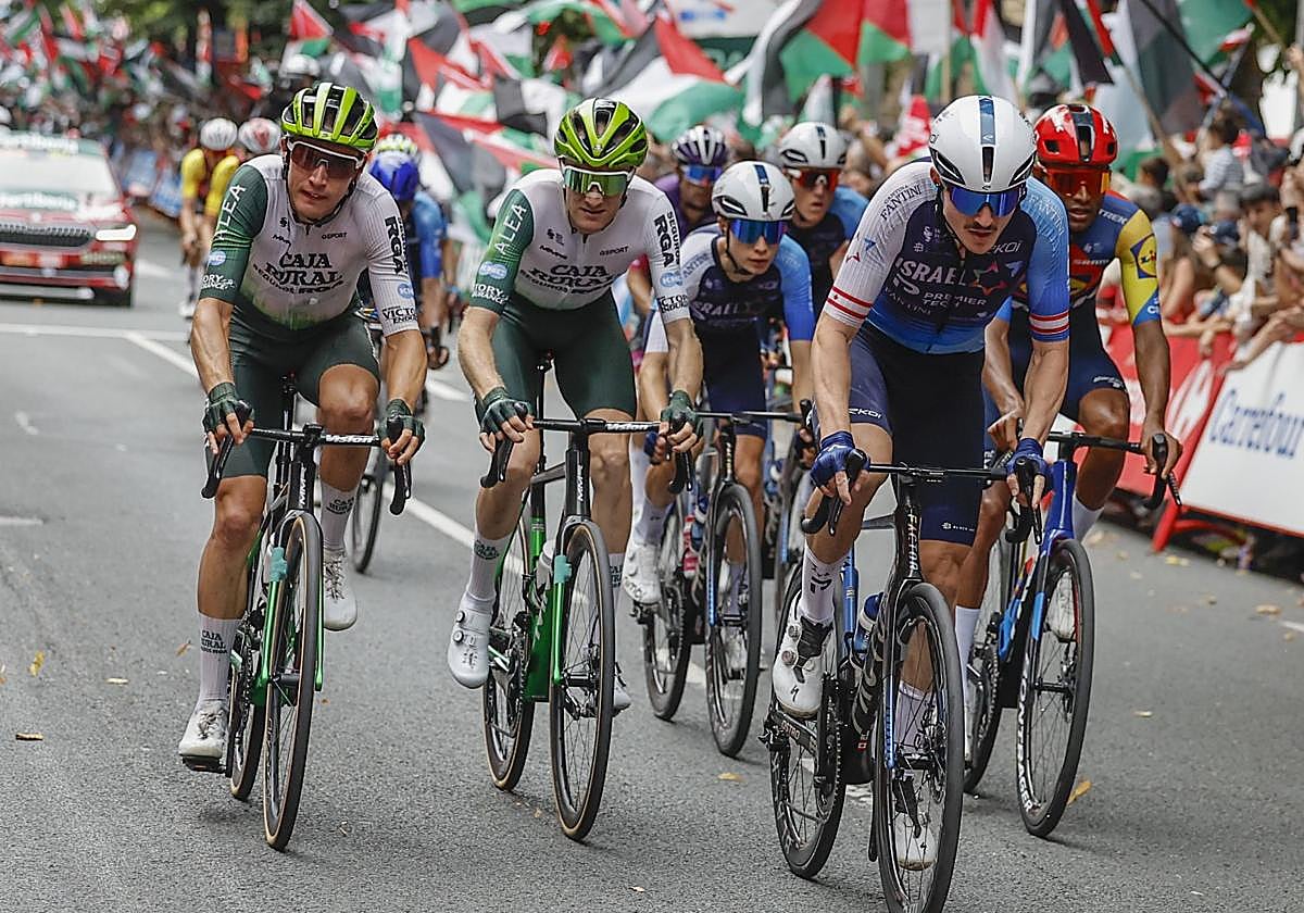 Paso de la Vuelta Ciclista a España el miércoles 3 de septiembre por Bilbao.