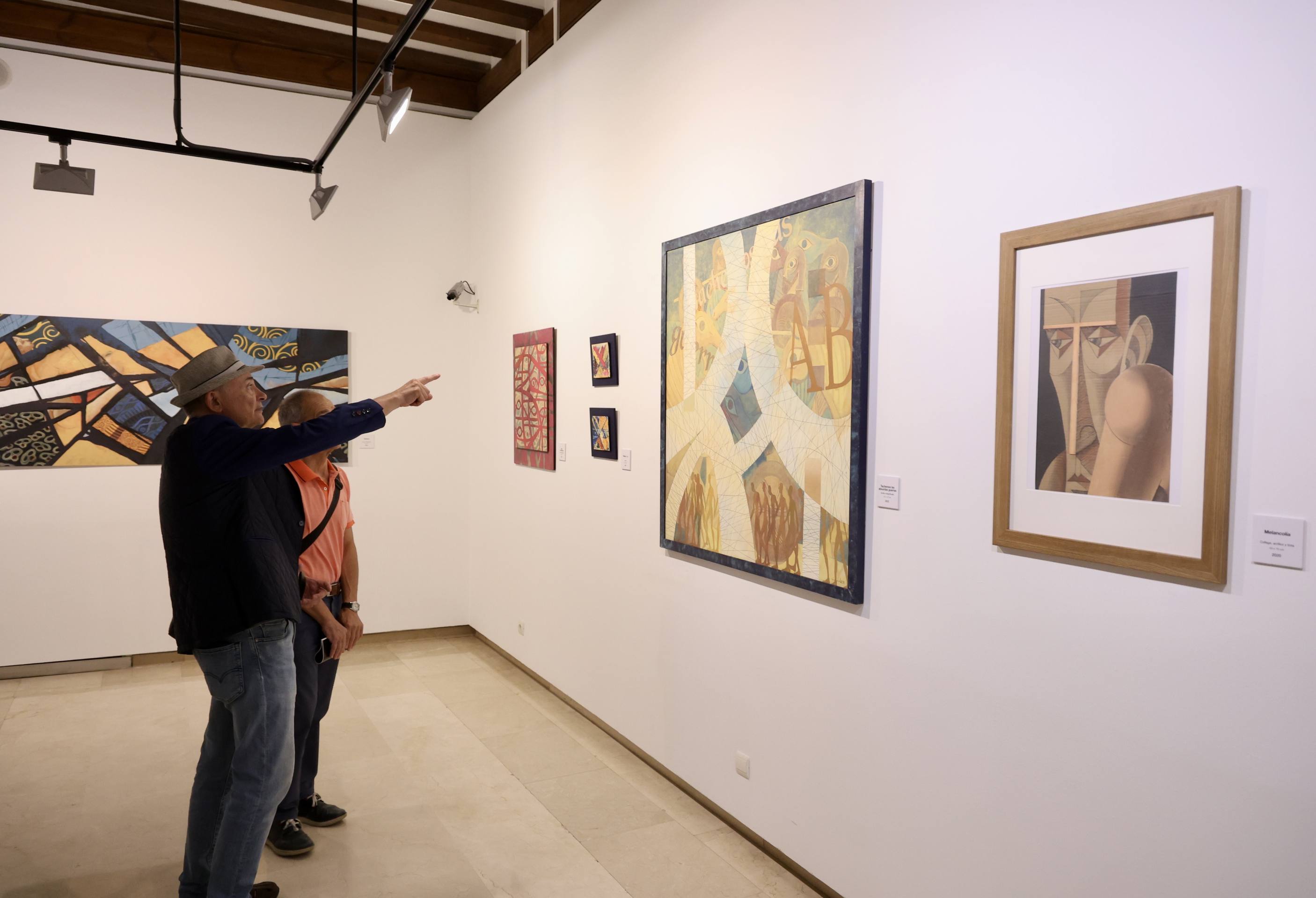 La exposición &#039;Franjas y Rayas&#039;, en imágenes