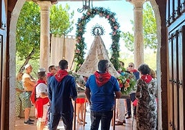 Virgen del Villar en Laguna de Duero.