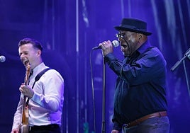 Así ha sido el concierto de Barrence Whitfield dentro del ciclo de Palencia en Negro