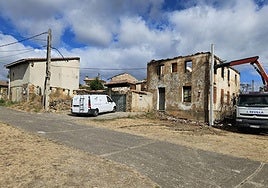 San Pedro de Cansoles tras el incendio.