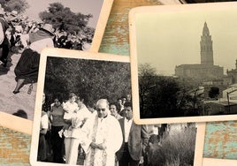 Collage de fotos antiguas de Alaejos
