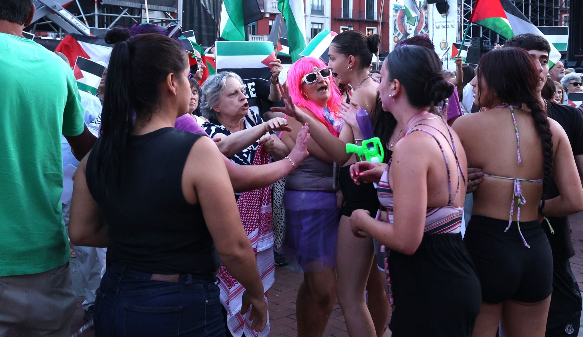 El pregón de las fiestas de Valladolid, en imágenes