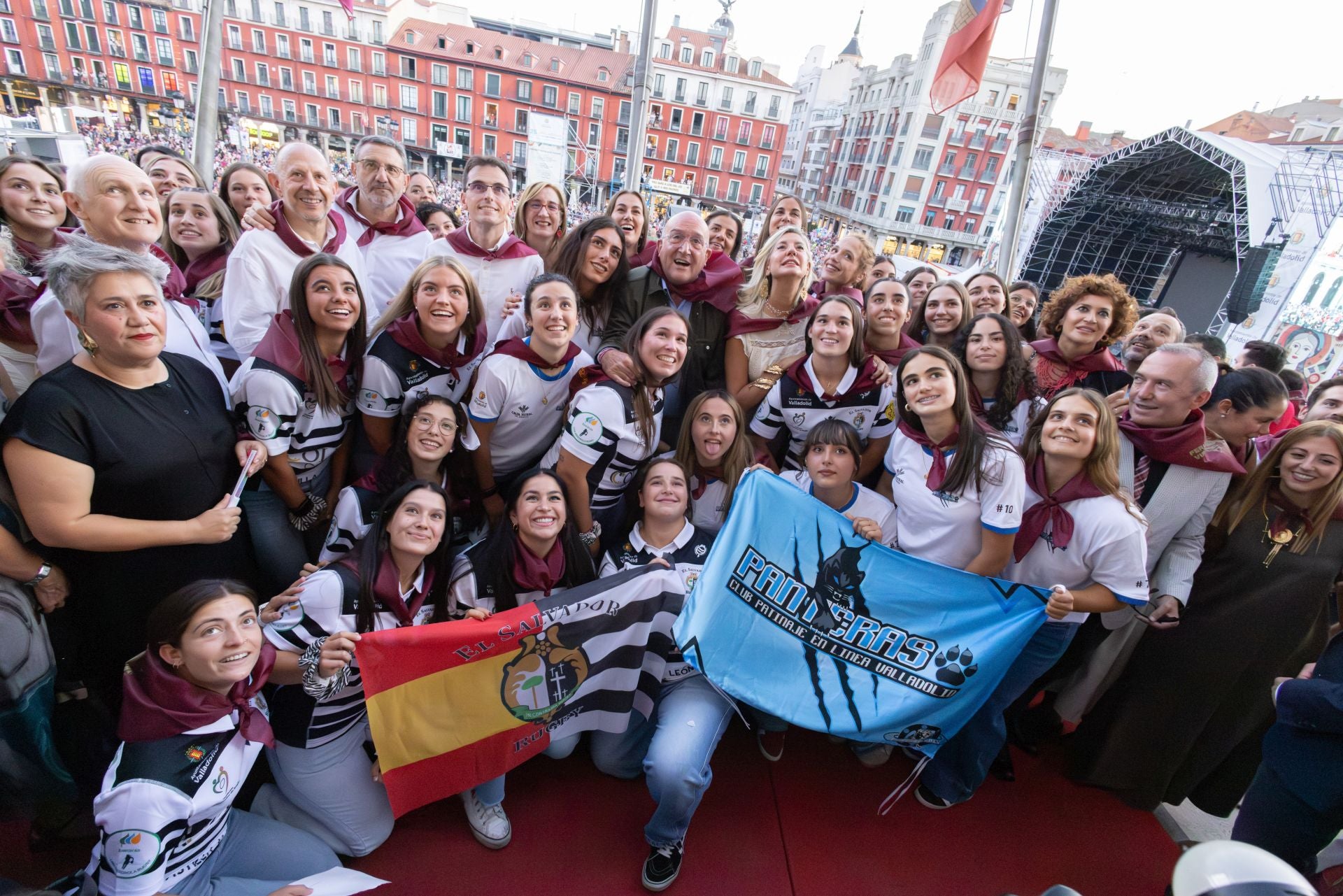 El pregón de las fiestas de Valladolid, en imágenes