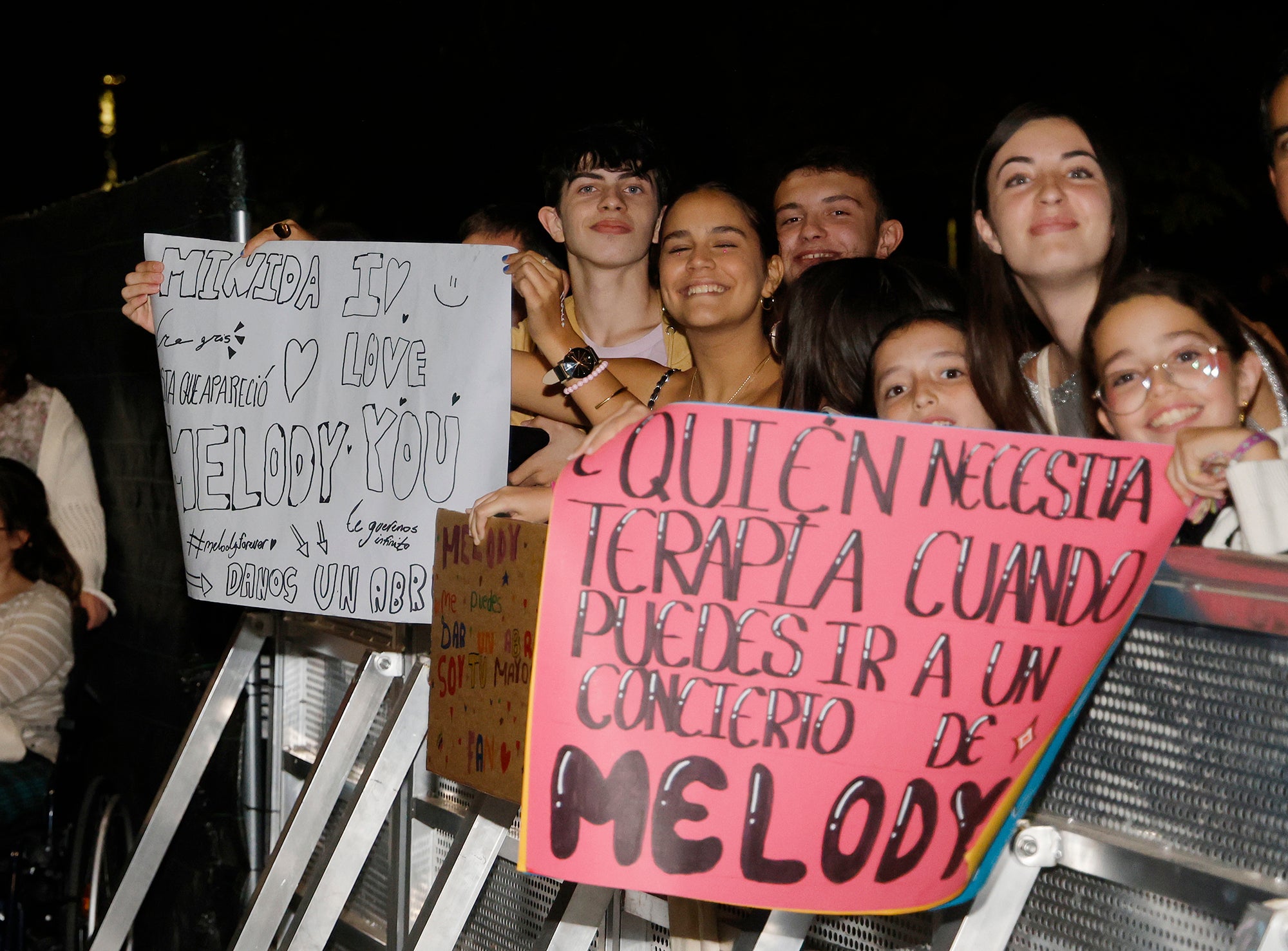 Así fue el concierto de Melody en las Fiestas de Palencia