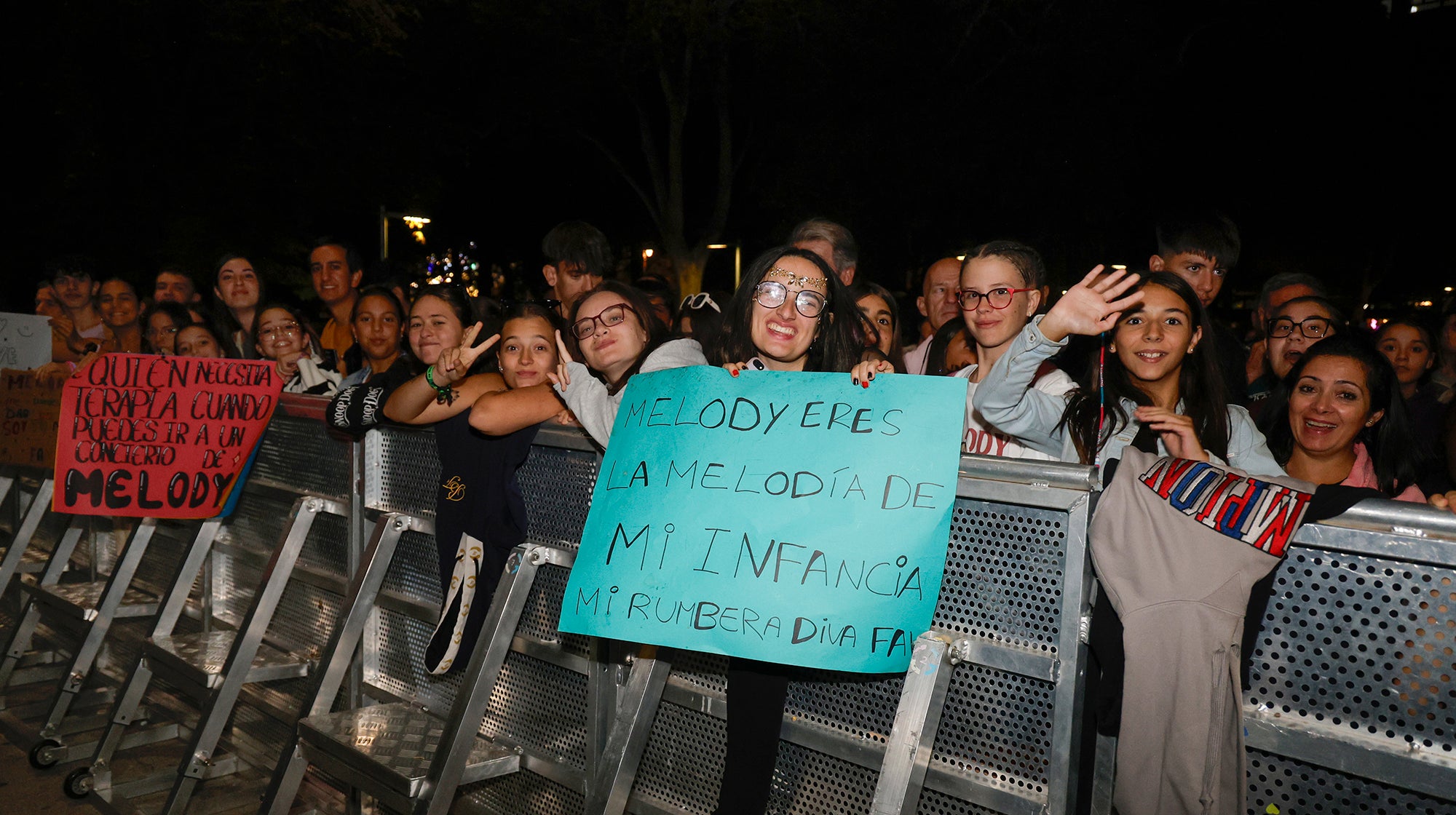 Así fue el concierto de Melody en las Fiestas de Palencia