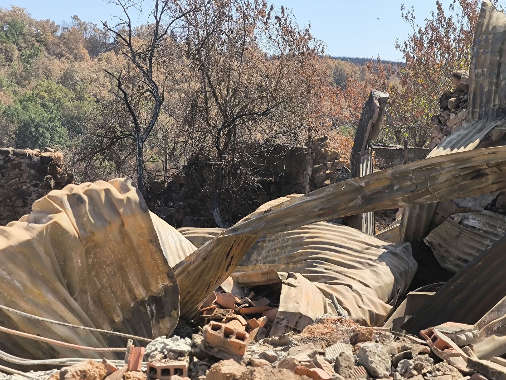 San Pedro de Cansoles avanza en su reconstrucción tras las llamas