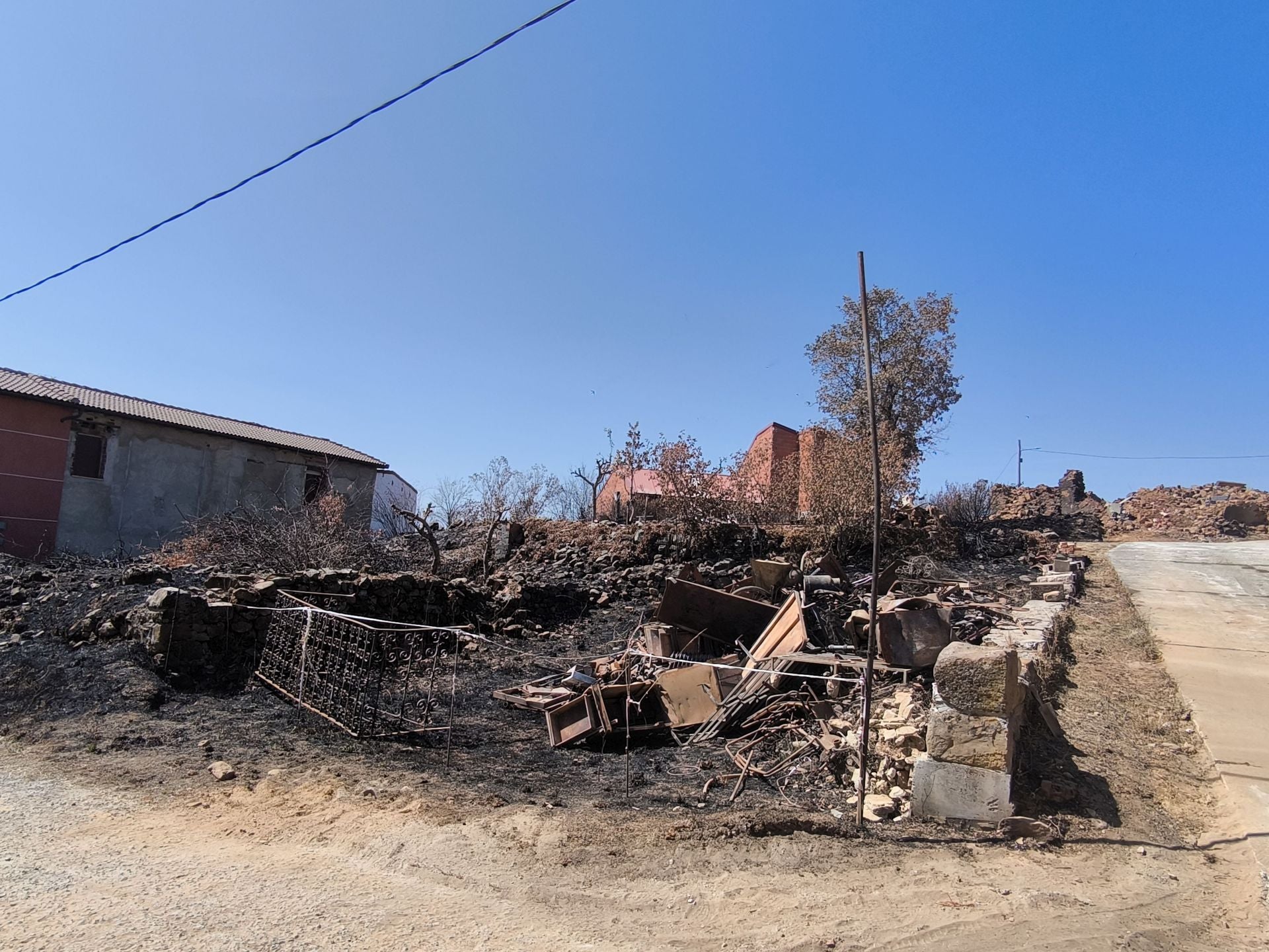 San Pedro de Cansoles avanza en su reconstrucción tras las llamas