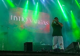 Actuación de Nyno Vargas en Medina del Campo.
