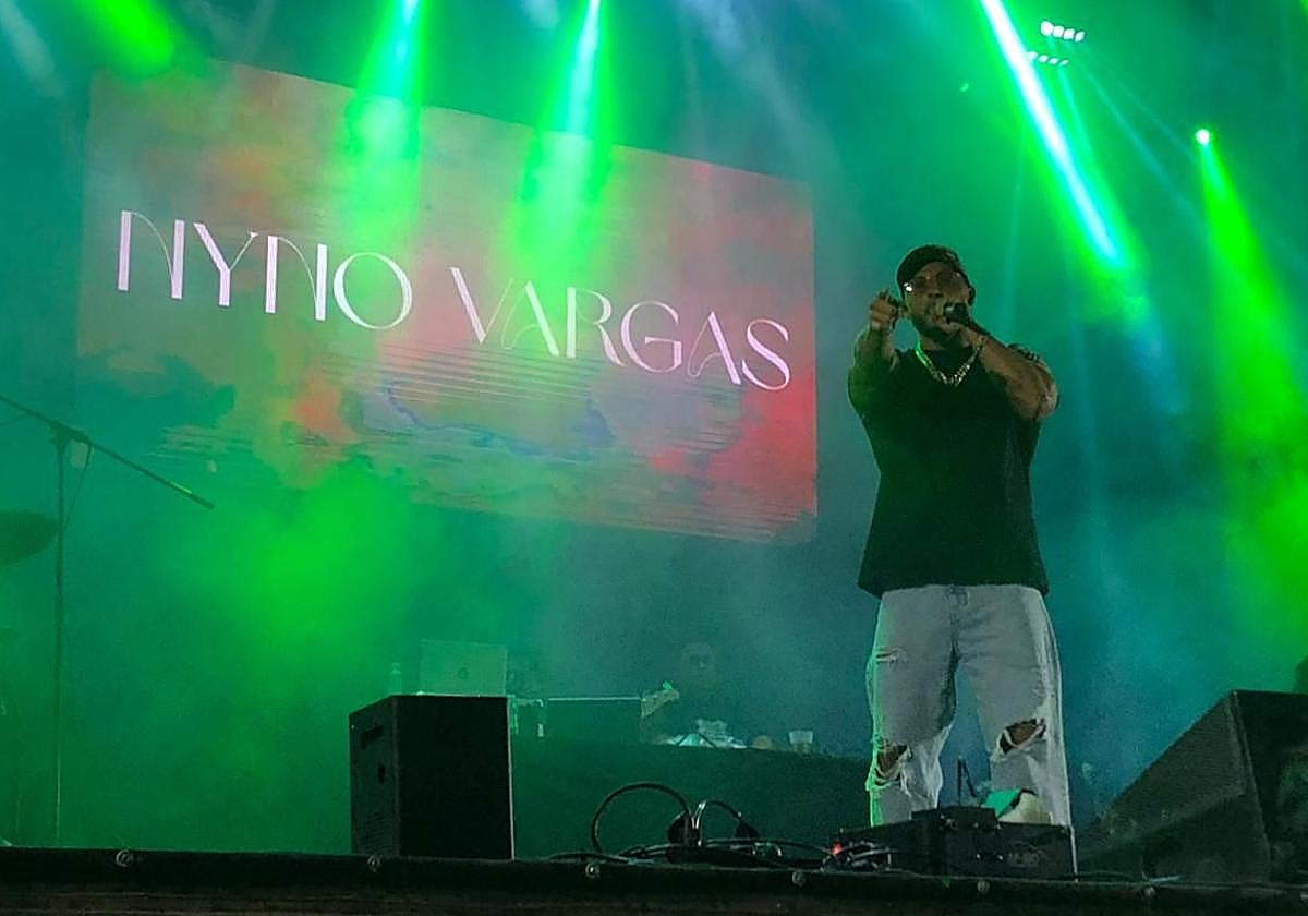 Actuación de Nyno Vargas en Medina del Campo.