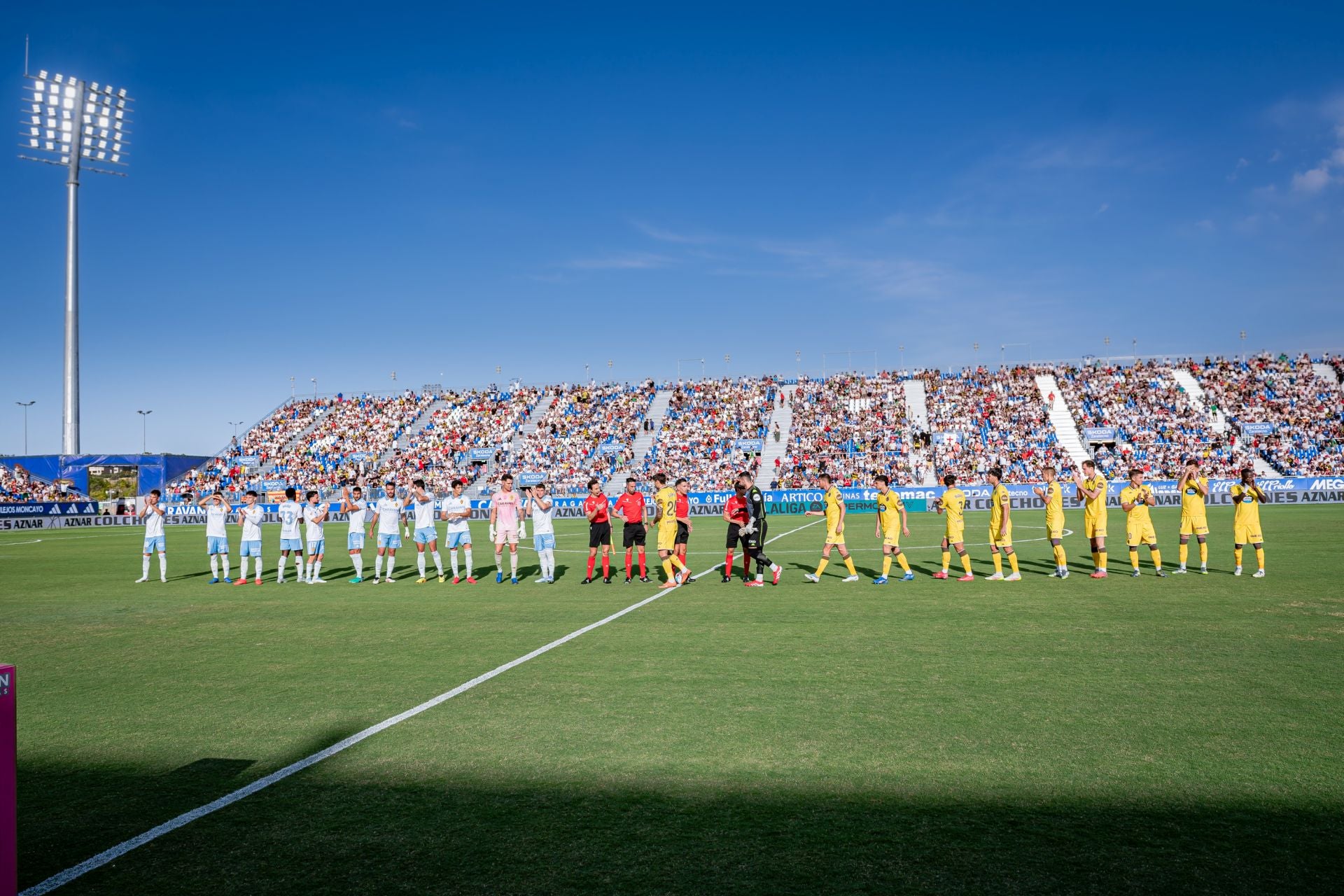 Las imágenes del partido del Real Valladolid en Zaragoza