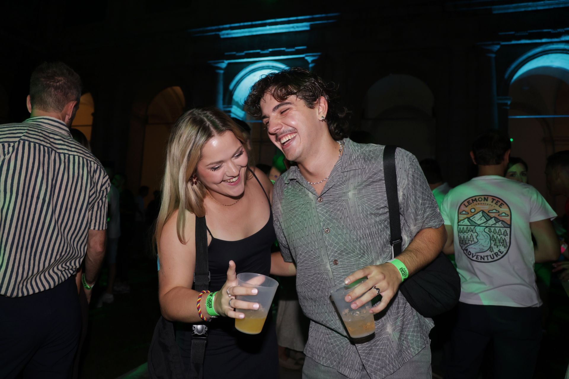 El concierto de música electrónica &#039;Arde&#039; llena el Patio Herreriano de Valladolid