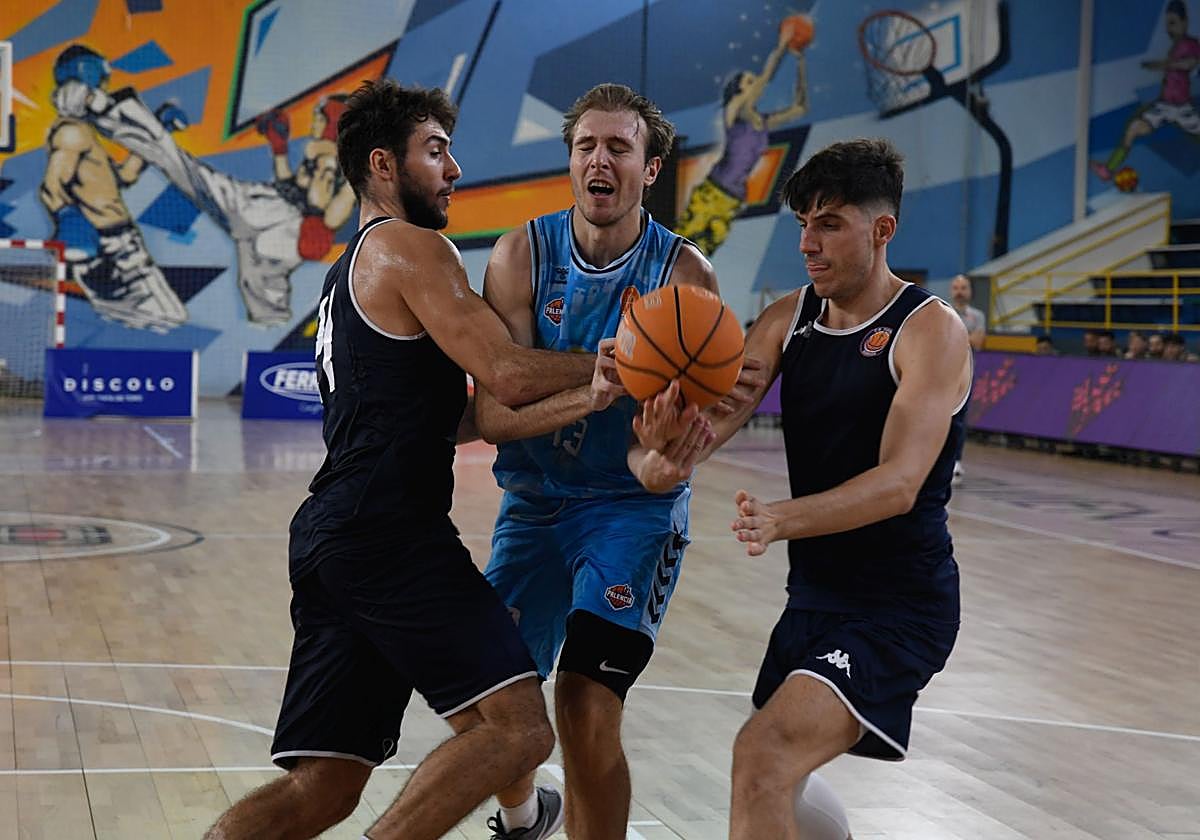 Josip Vrankic, que cuajó otro gran partido.