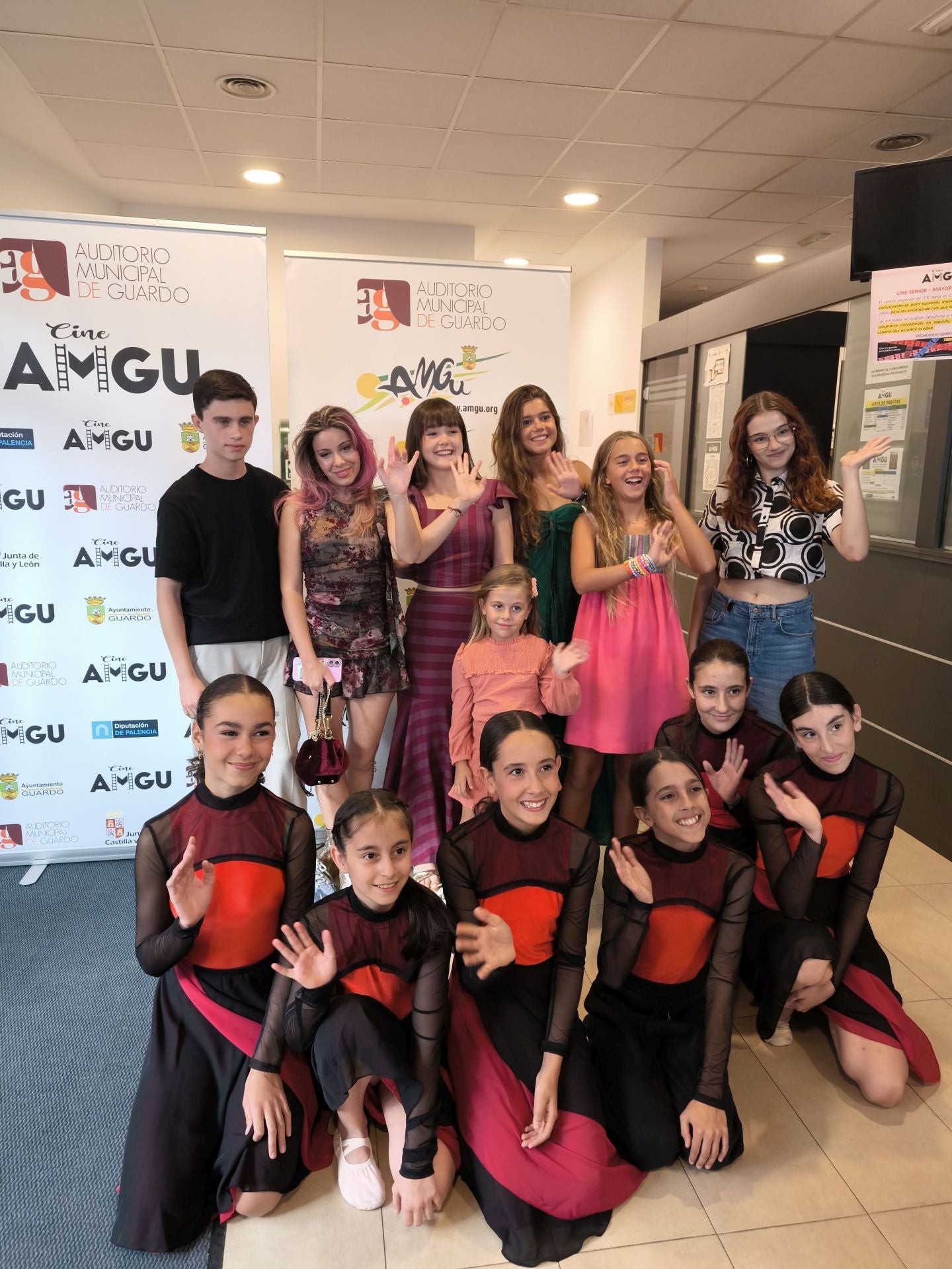 Luna Fulgencio protagoniza la alfombra roja en Guardo