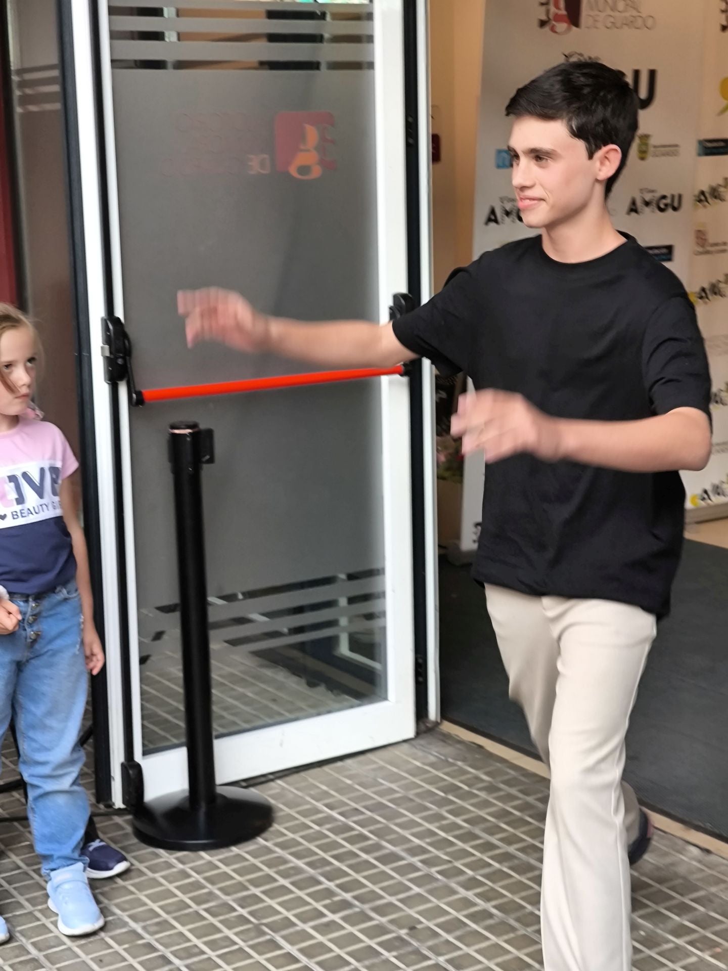 Luna Fulgencio protagoniza la alfombra roja en Guardo