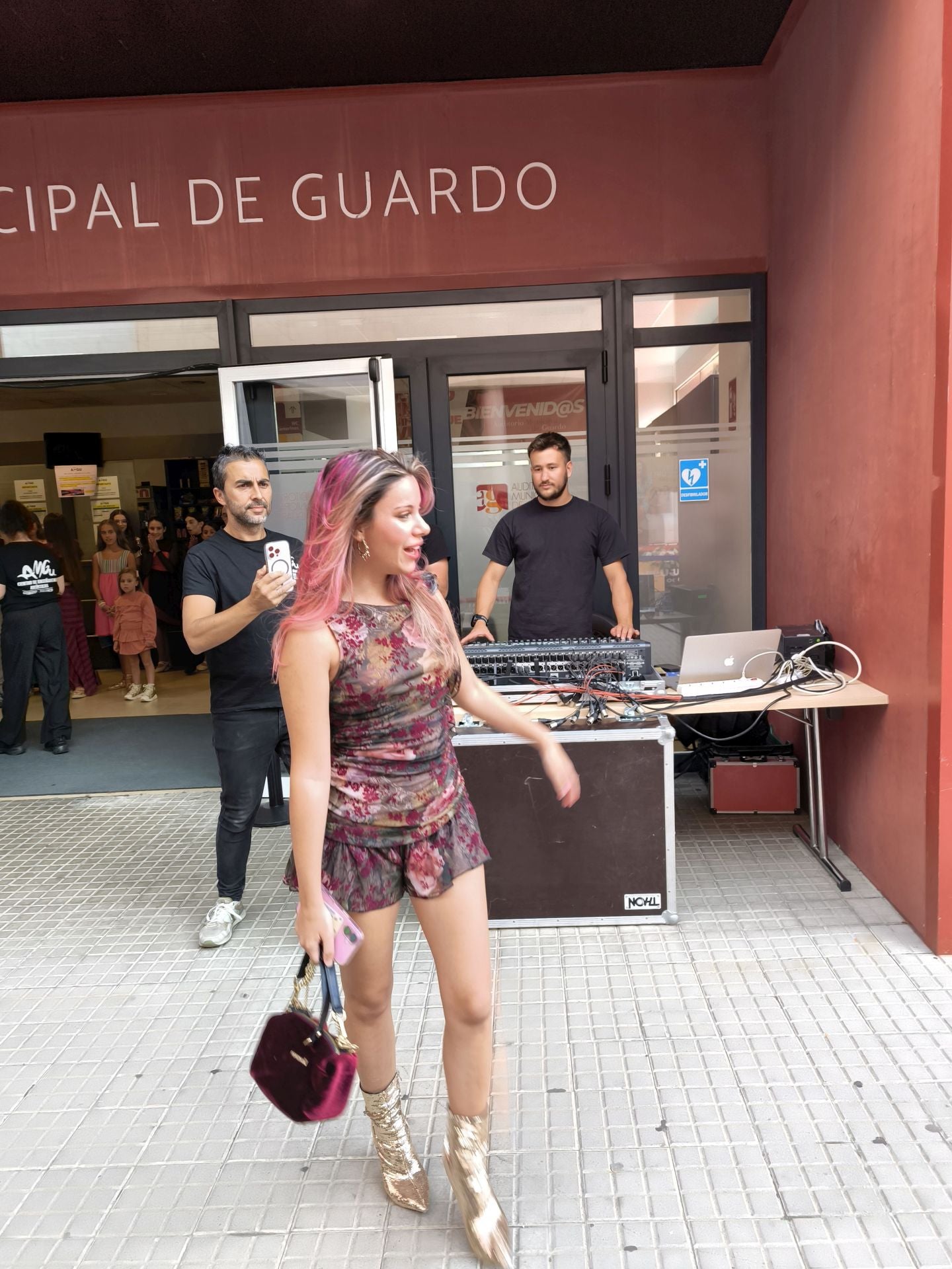 Luna Fulgencio protagoniza la alfombra roja en Guardo