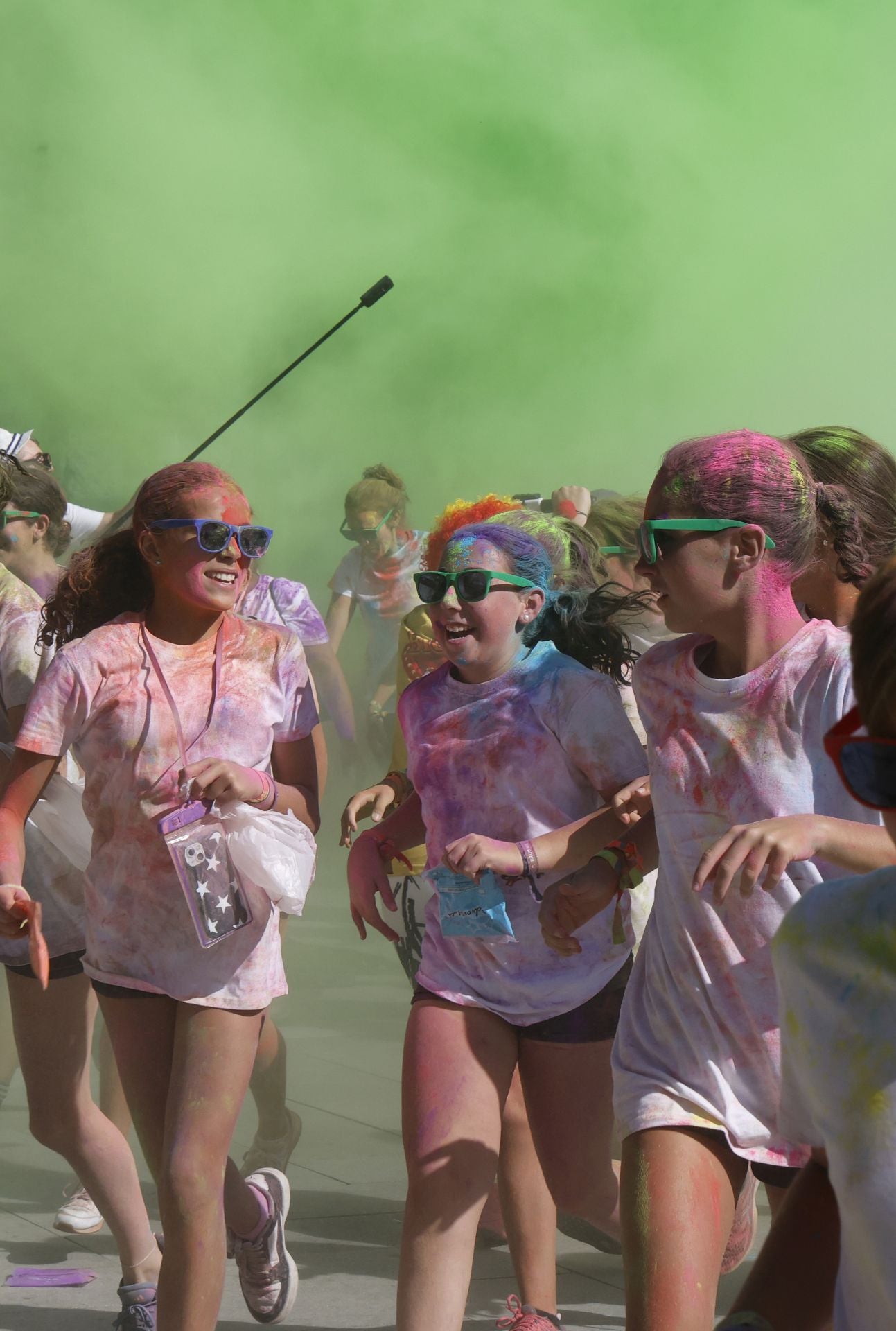 Palencia se tiñe de colores festivos