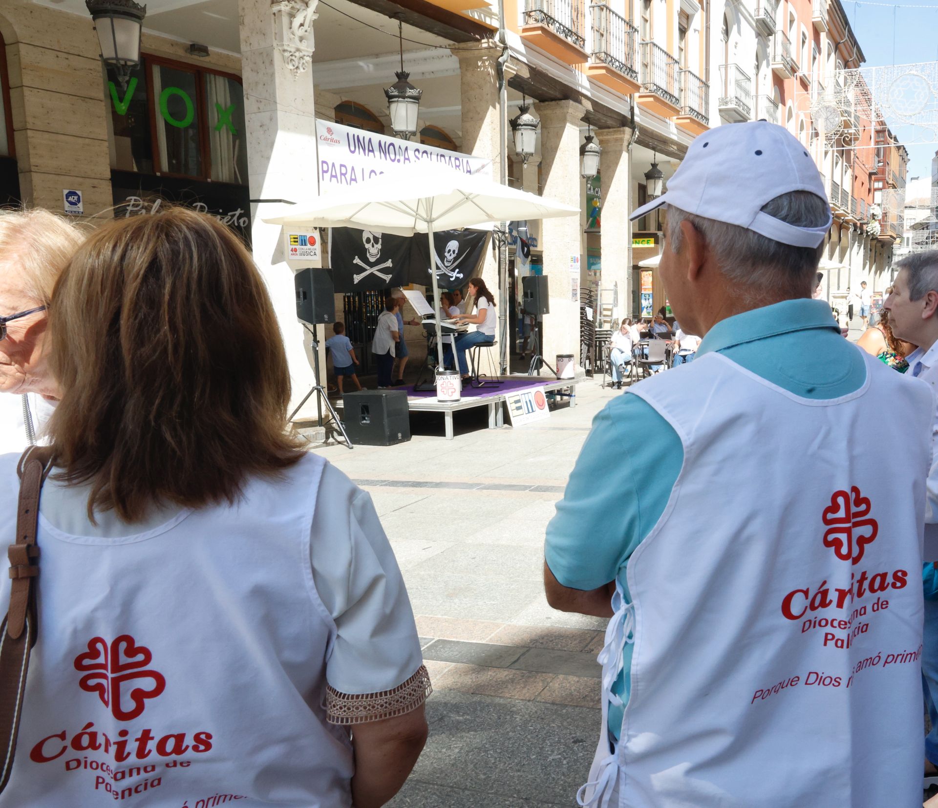Callejeros musiqueros en Palencia