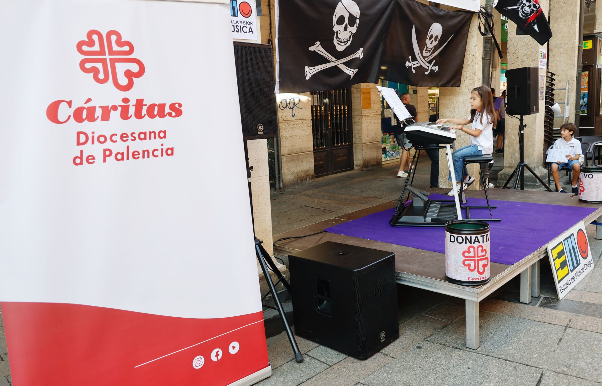 Callejeros musiqueros en Palencia