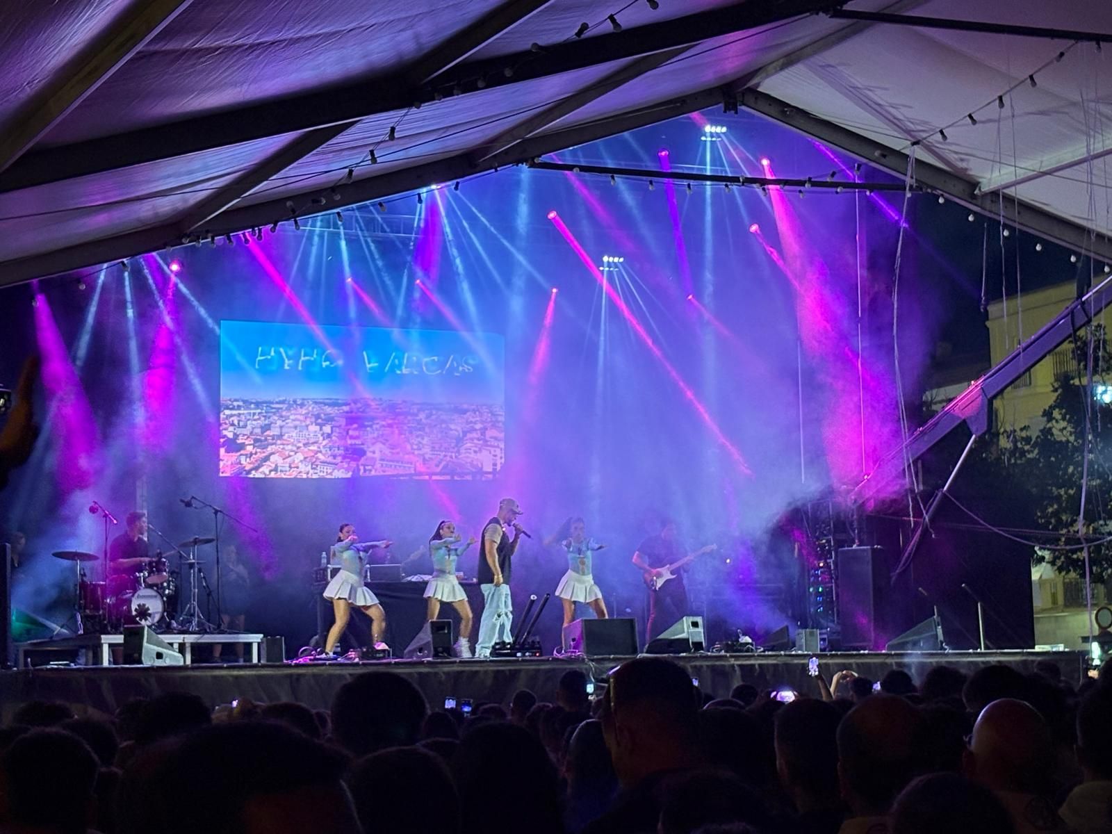 Las fotos del concierto de Nyno Vargas en las fiestas de Medina del Campo