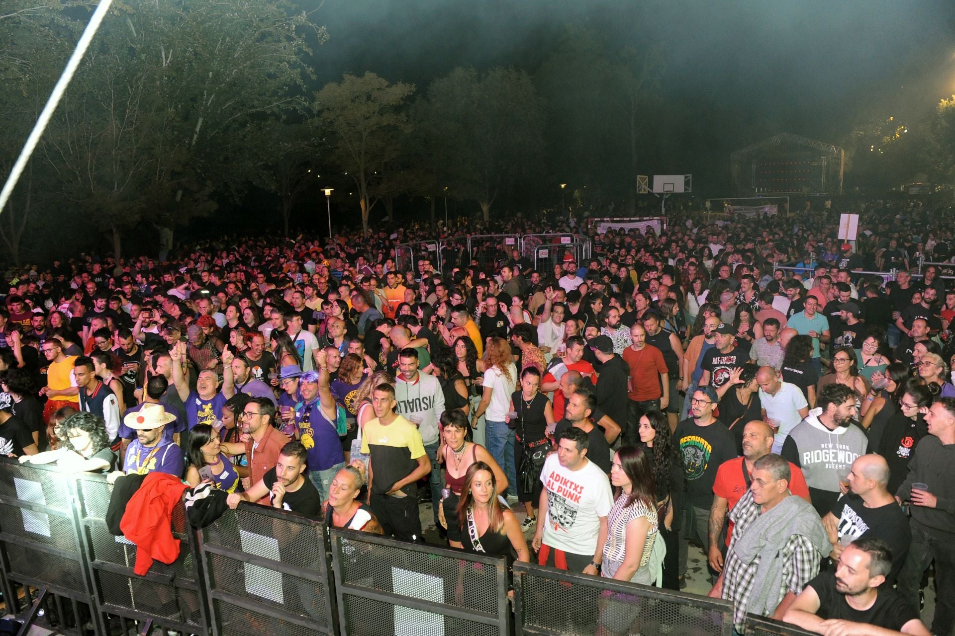 Publico asistente al PucelRock.