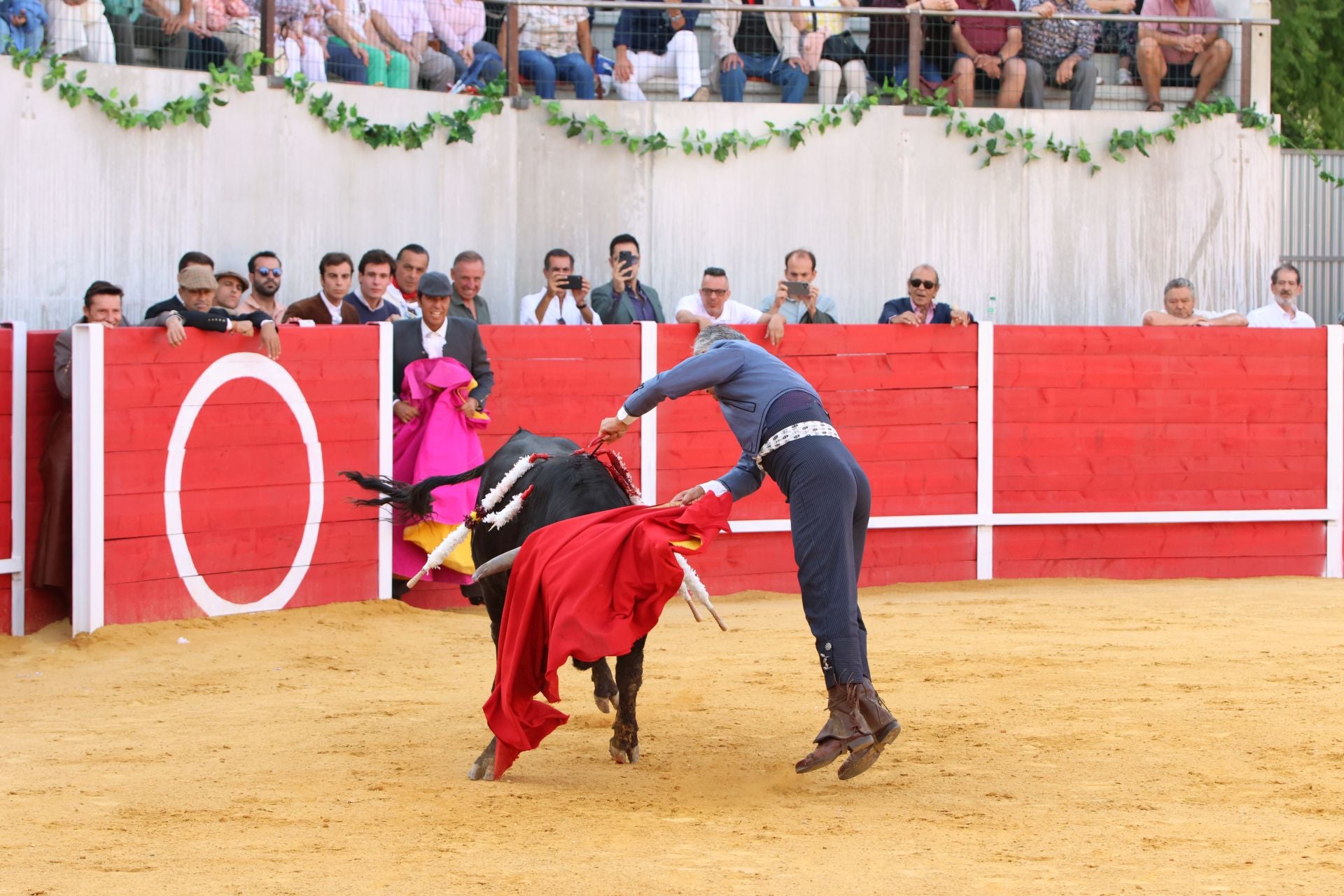 La inauguración de la plaza taurina de Alaejos, en imágenes
