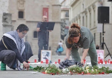Valladolid llora la muerte de los 18.500 niños de Gaza que «no volverán al cole»