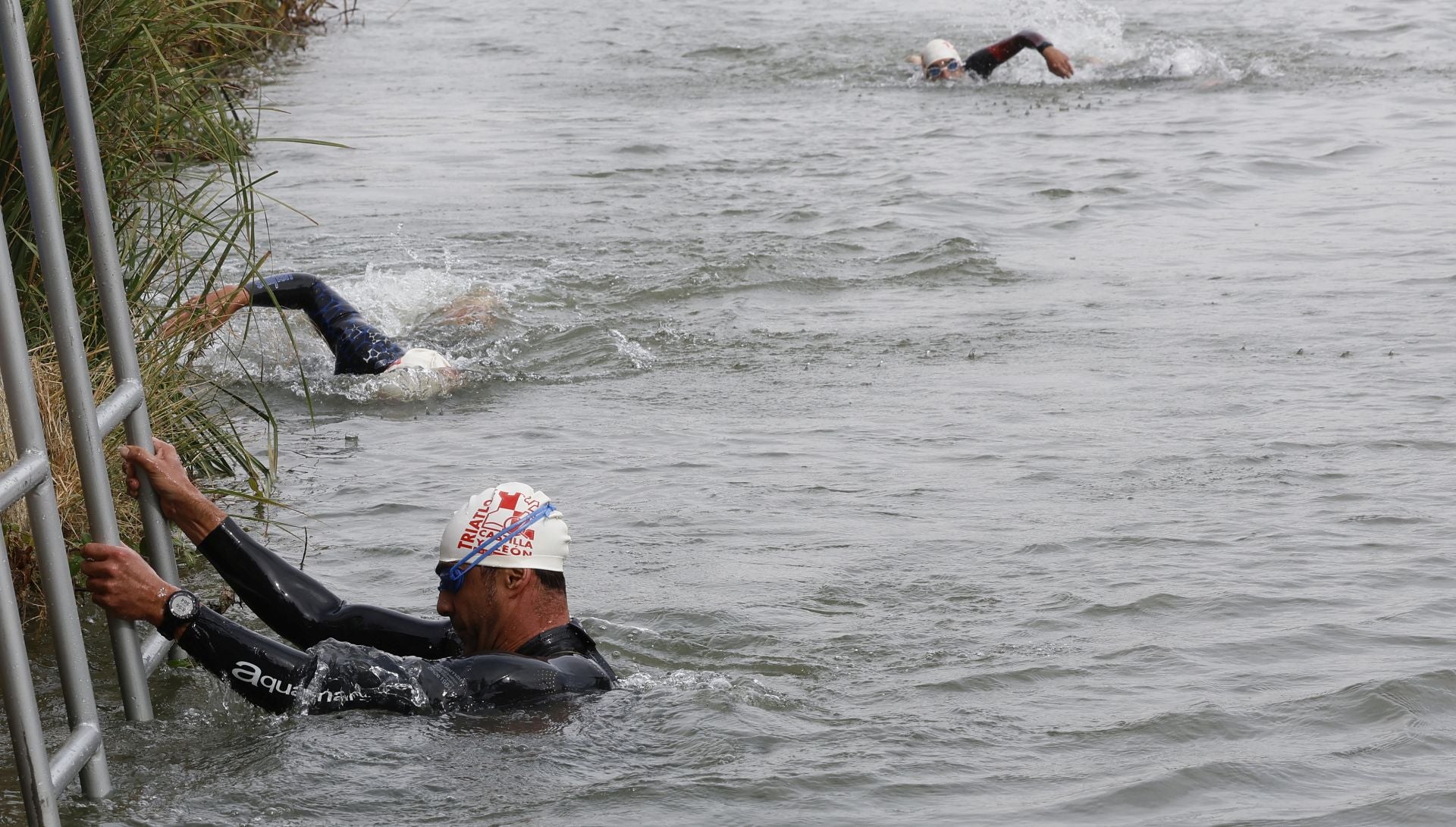 Broche de oro al Circuito de Triatlón en el Canal de Castilla