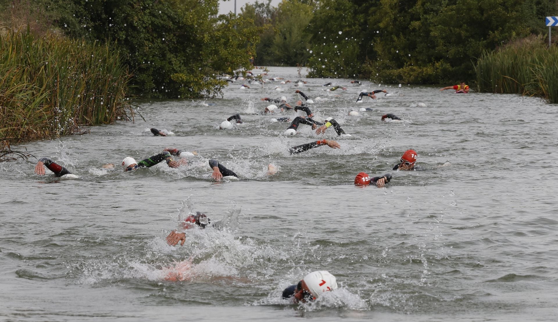 Broche de oro al Circuito de Triatlón en el Canal de Castilla