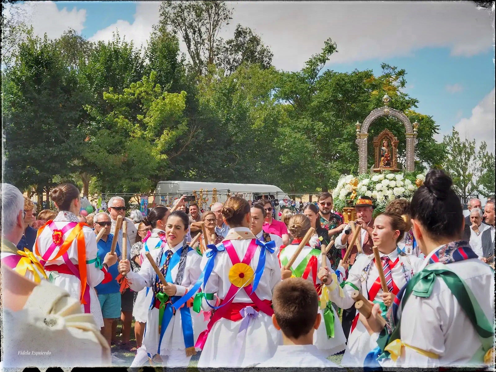 Ampudia danza a la Virgen de Alconada