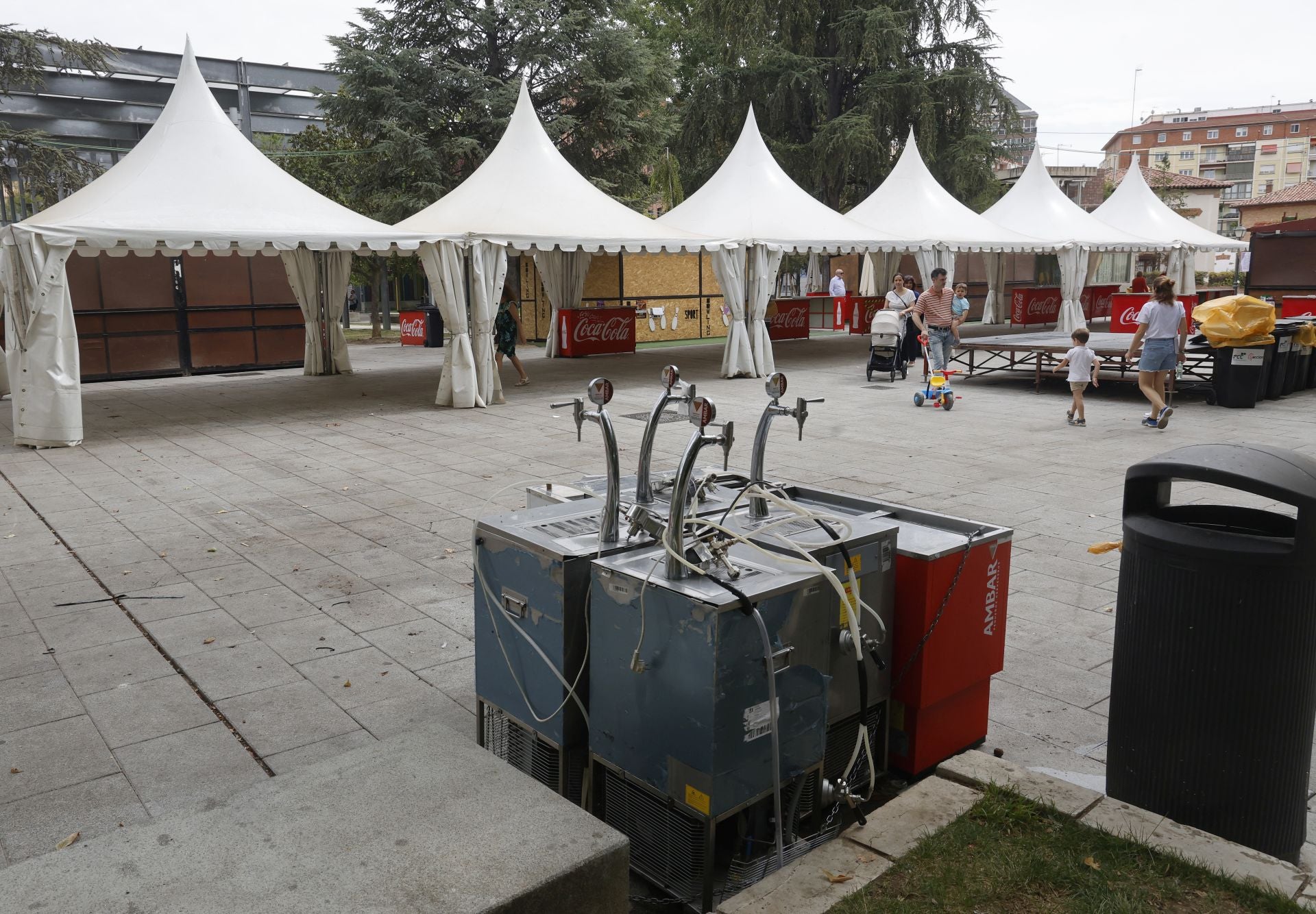 Las fiestas de Palencia llaman a la recogida