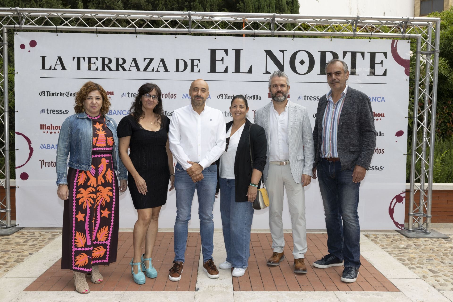 Ana del Ser, Antonia Isabel Guerrero, Óscar Lobo, Ana Martín, Raúl Santa Eufemia y Rubén Miguel, de UGT CyL.