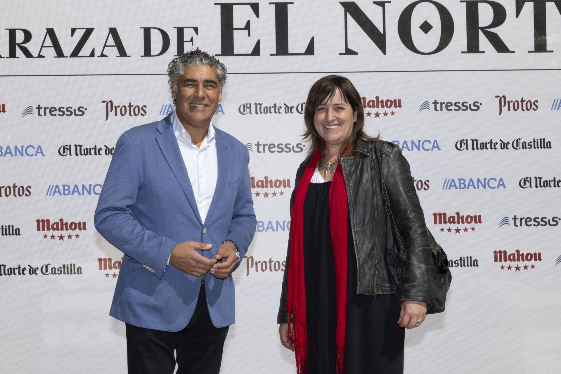 Luis Alberto Plaza, alcalde de Simancas, y Mónica Muñoz, responsable de comunicación del Ayuntamiento de Simancas.