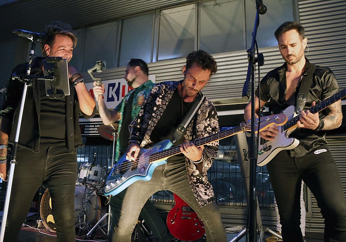 Las imágenes del concierto de Sinestesia durante las Fiestas de Valladolid