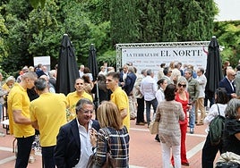 El ambiente durante la segunda jornada de La Terraza, fue totalmente distendido