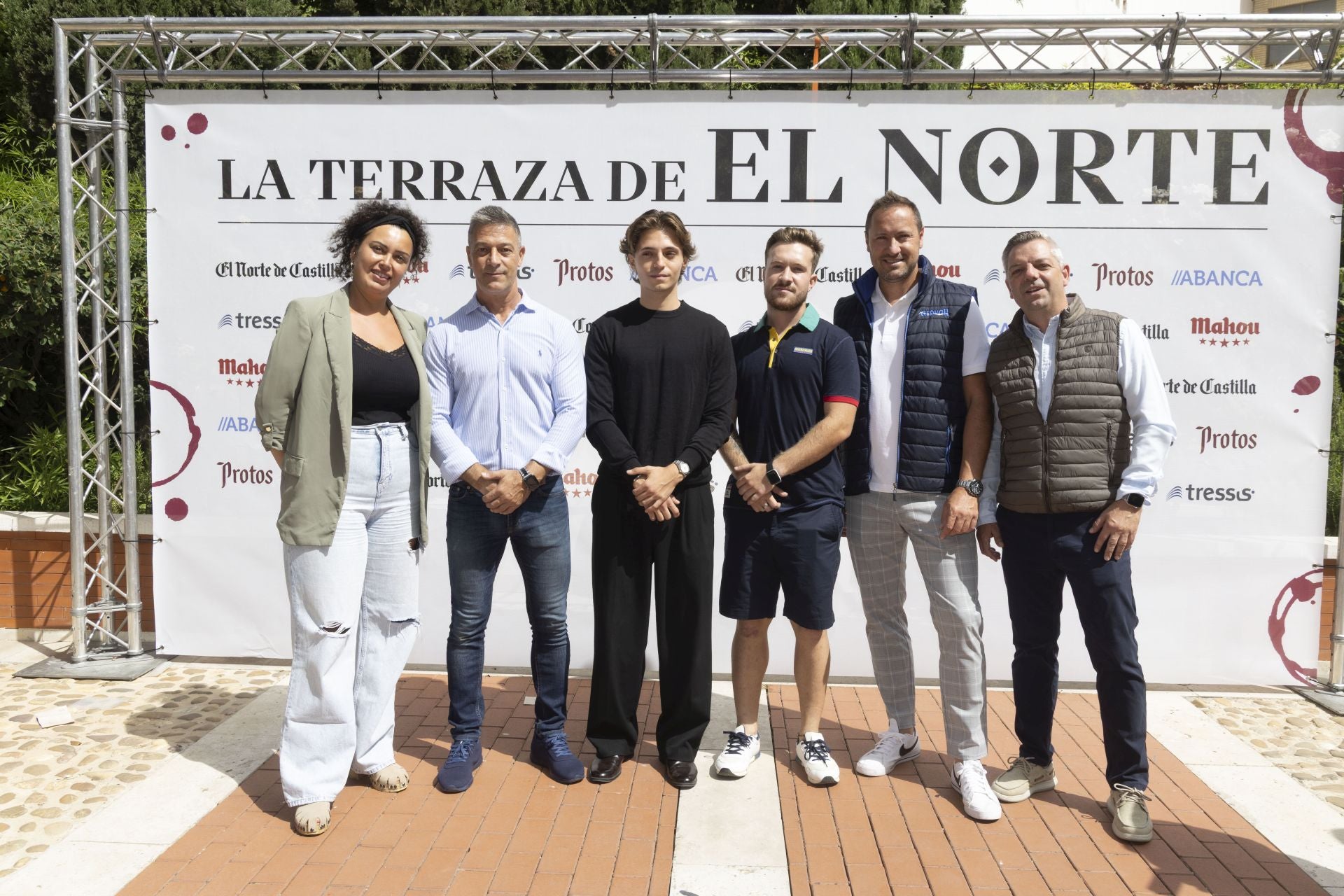 María Rojas, de El Norte, Hugo Rodríguez, Jonathan Rodríguez, Óscar Rodríguez, Raúl Giganto y Óscar Rodriguez, de Acovall.