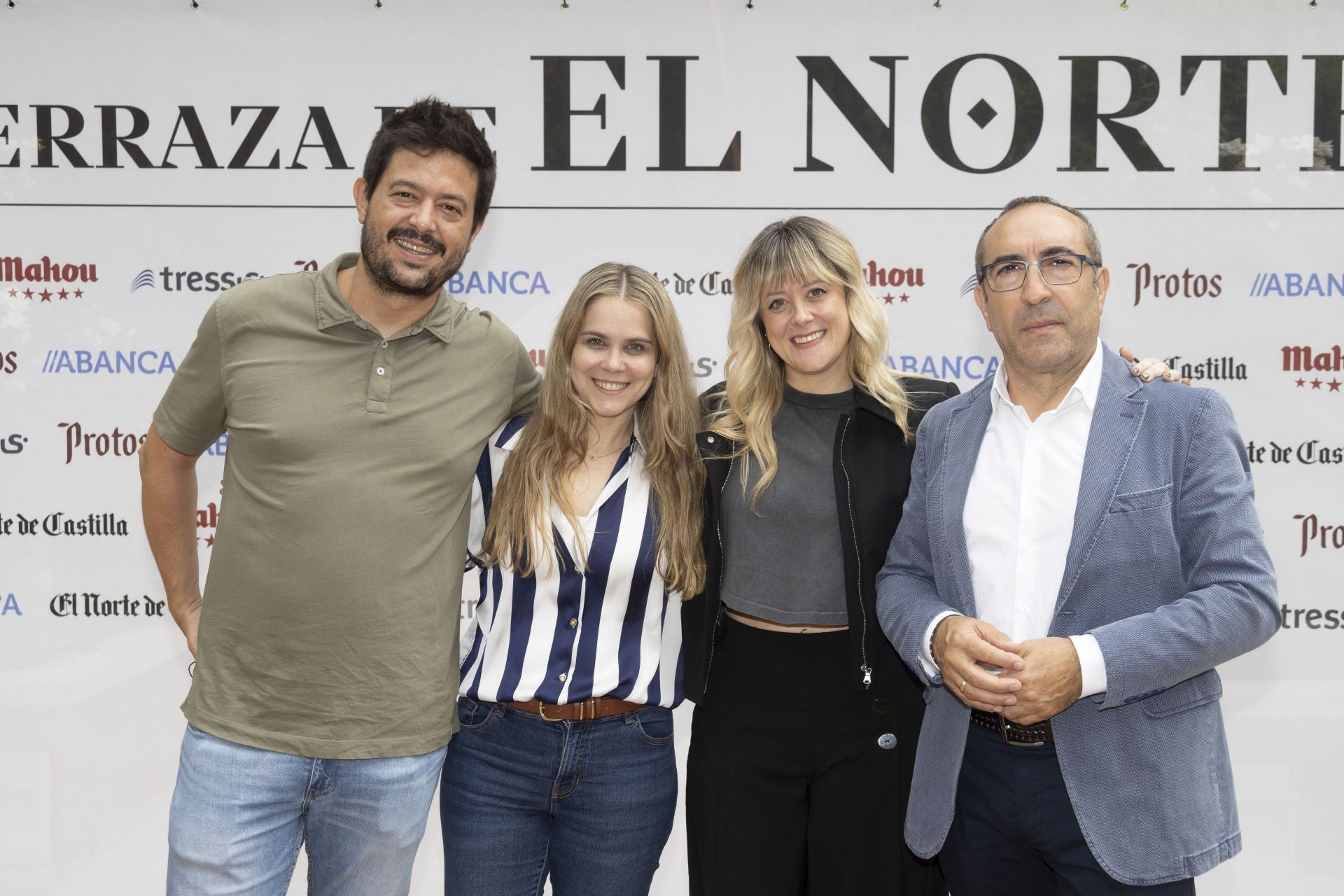 Cristian Sancho, Susana de la Vega, Mónica Jimeno y Manuel Bayón, del Grupo Mahou-San Miguel.