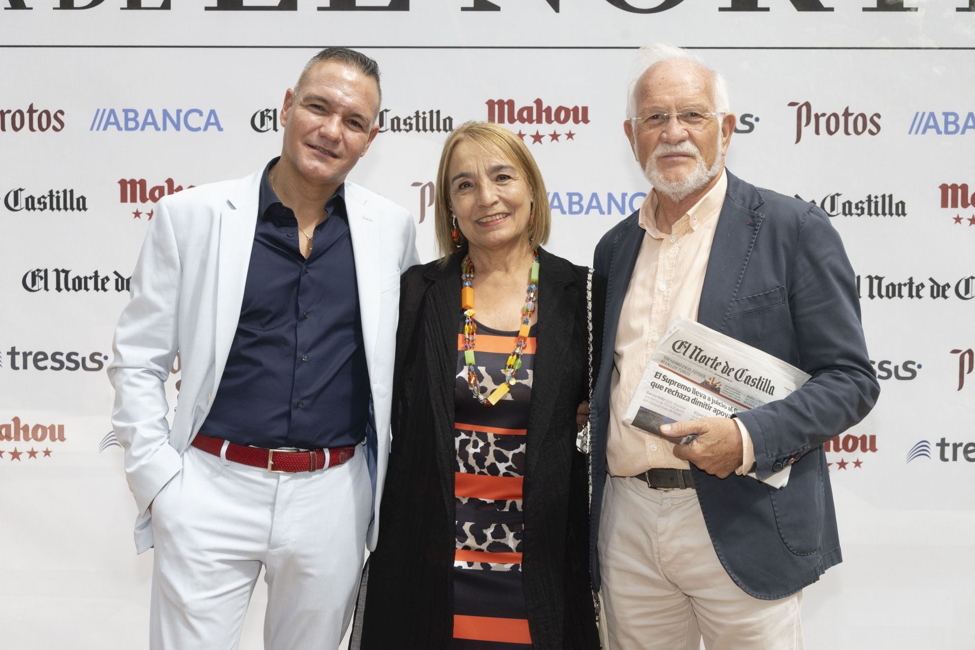 Iván San José, Isabel Calvo y Ángel San José, de Tecnaire.