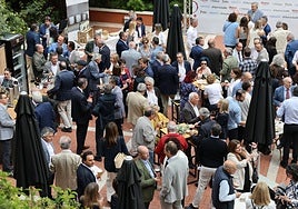 Ambiente general de la Terraza de El Norte durante la mañana del martes.
