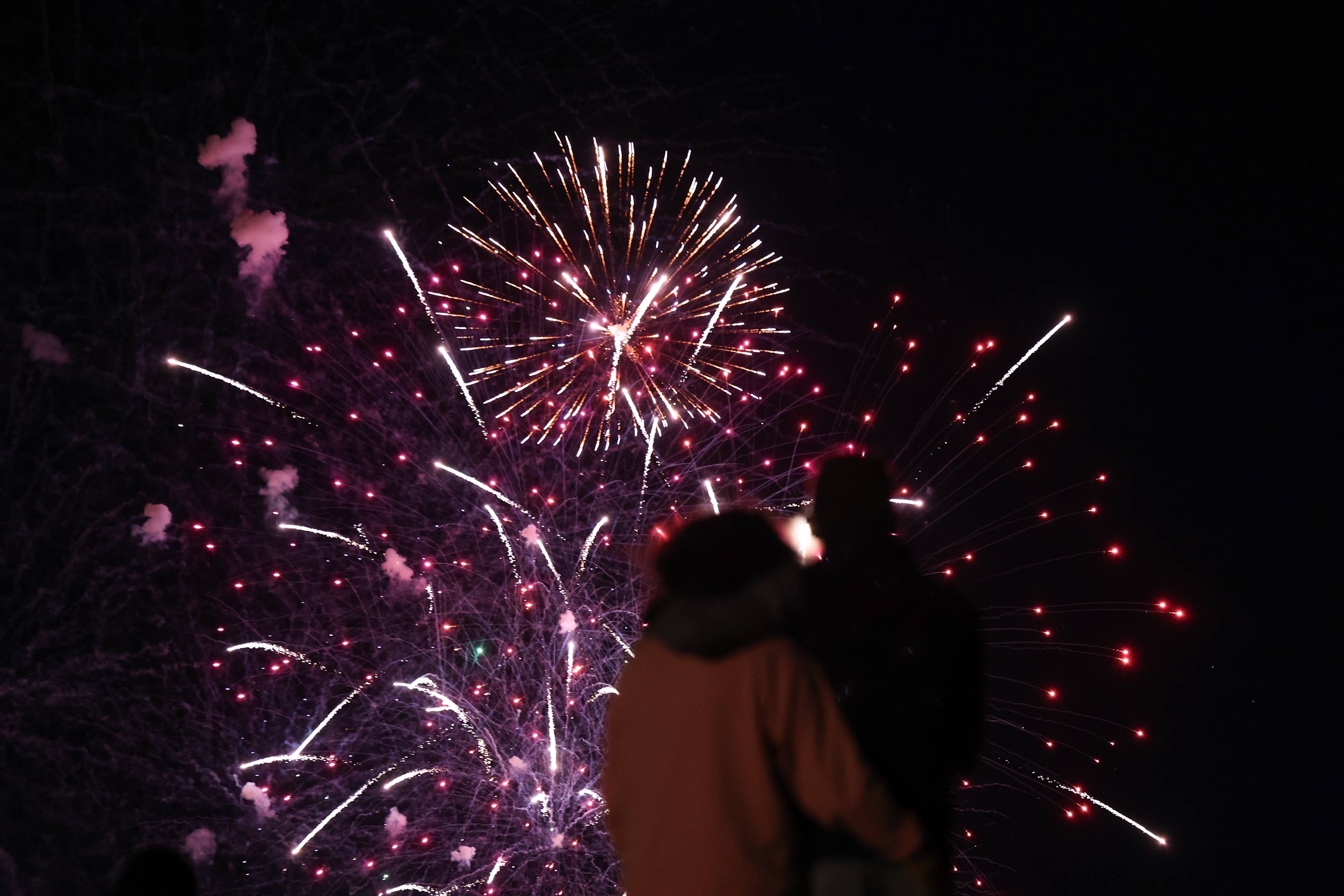Las imágenes de los fuegos artificiales de las fiestas de Valladolid