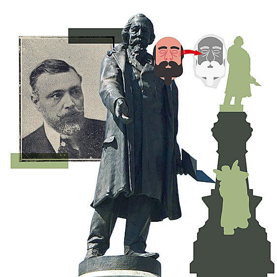 Así es el monumento a Zorrilla