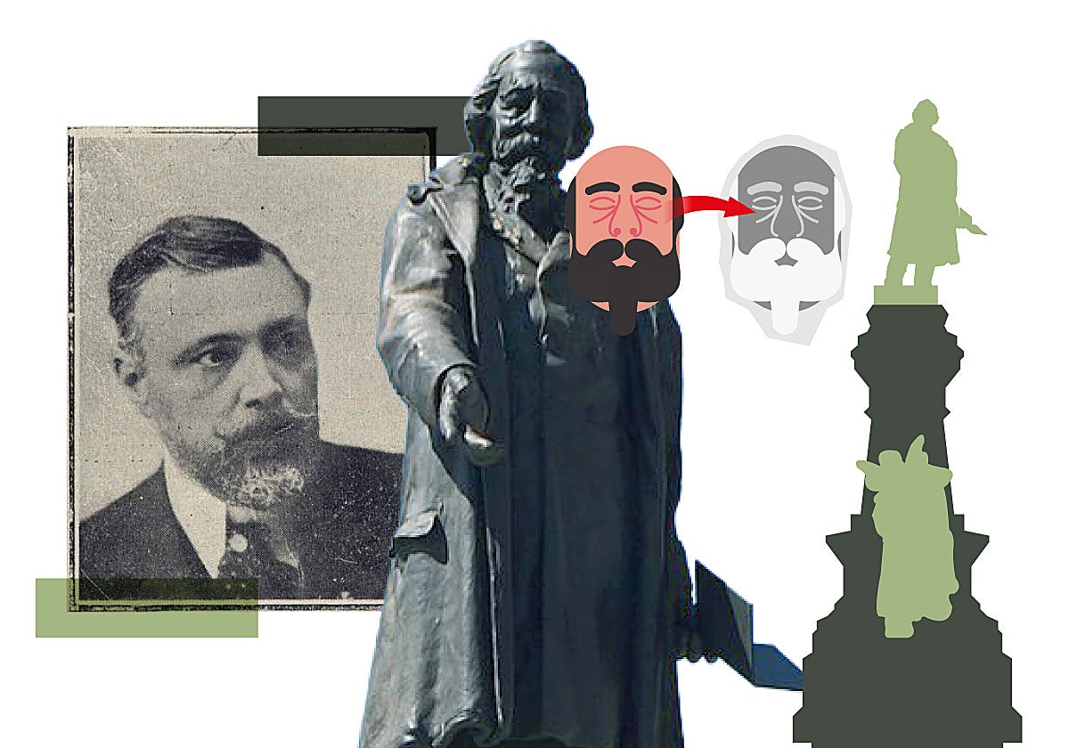 Así es el monumento a Zorrilla