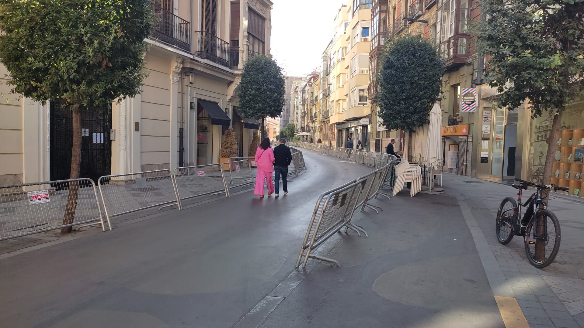 La calle Claudio Moyano.