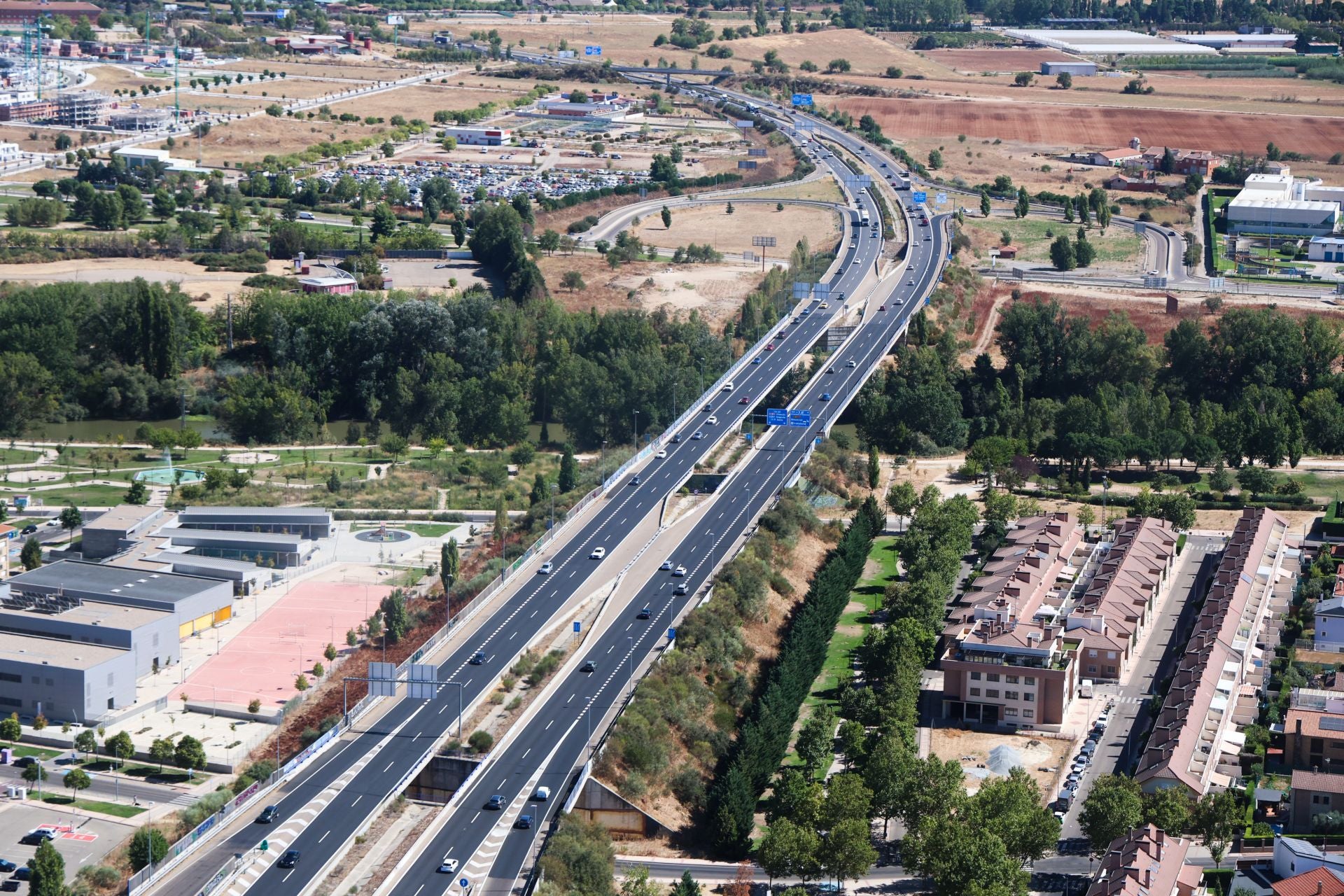 Las imágenes de La Vuelta a través del helicoptero de la Guardia Civil