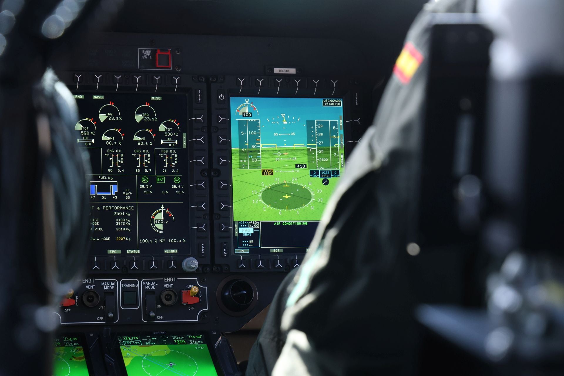 Las imágenes de La Vuelta a través del helicoptero de la Guardia Civil