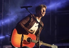 Imágenes del concierto de James Blunt este miércoles en la Plaza Mayor de Valladolid