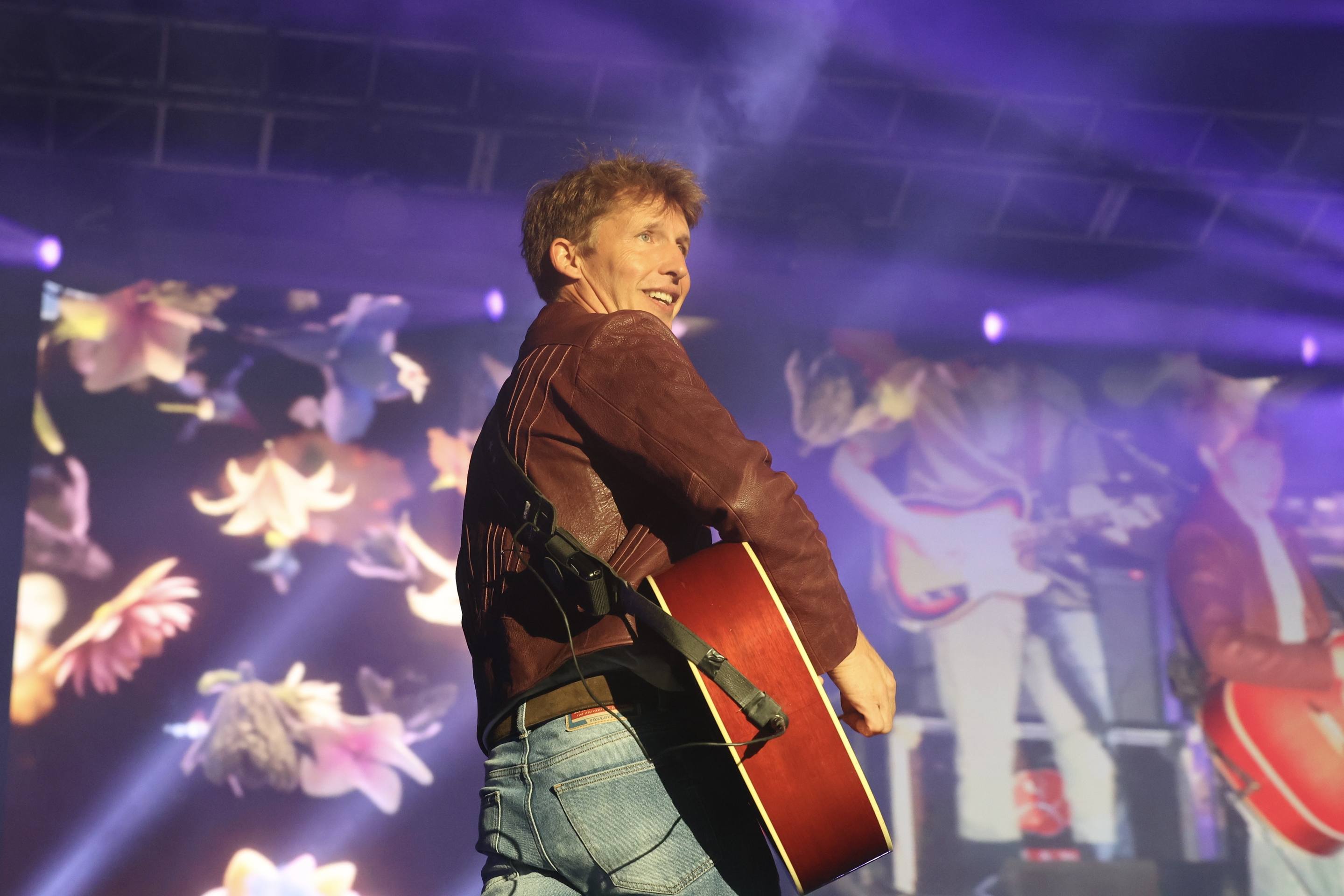 El concierto de James Blunt, en imágenes