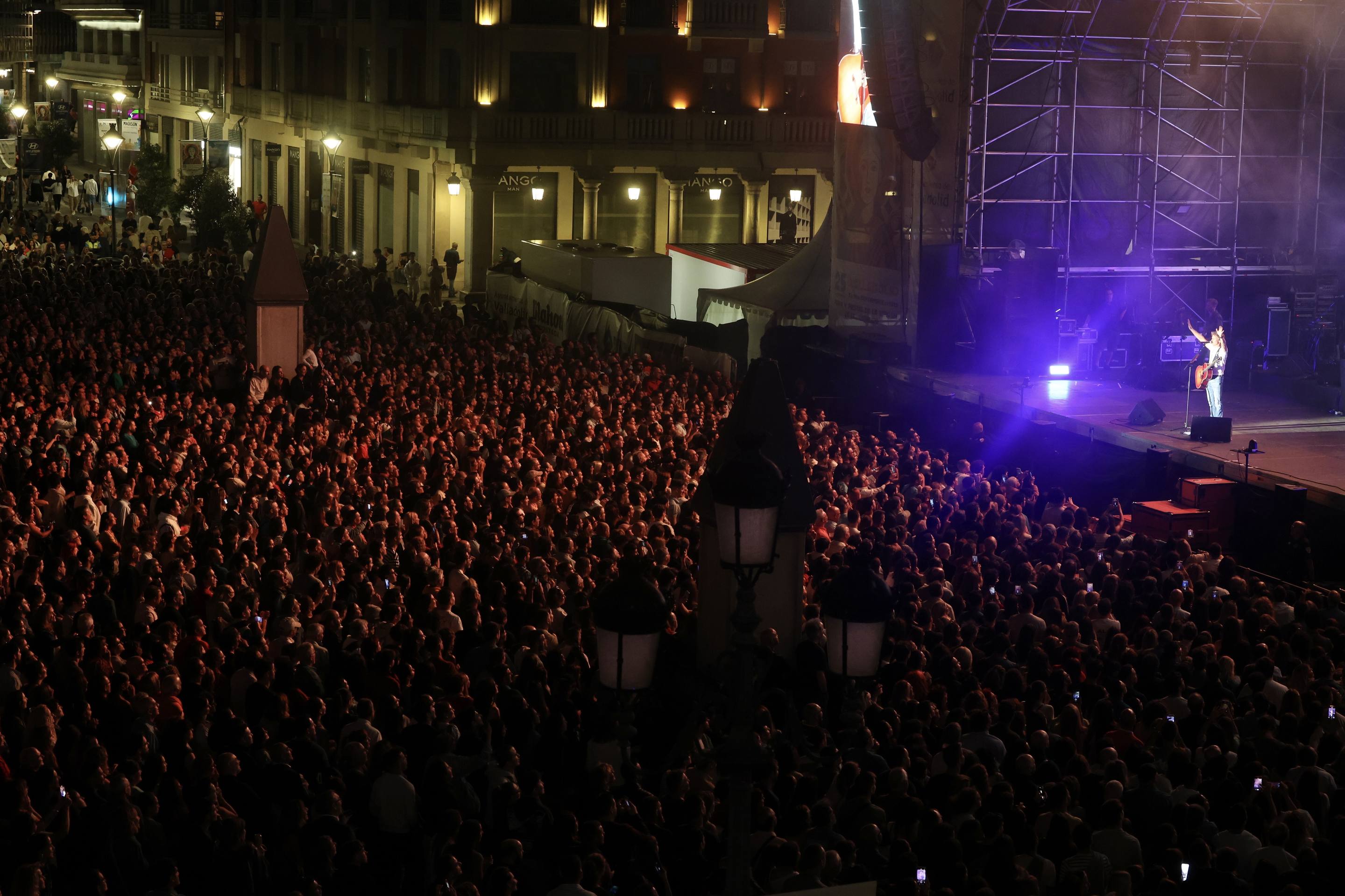 El concierto de James Blunt, en imágenes